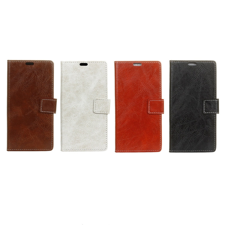 Retro Crazy Horse Texture Horizontal Flip Leather Case for Sony Xperia XA2 Plus, with Holder & Card Slots & Wallet & Photo Frame