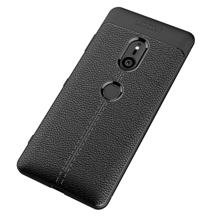 Litchi Texture TPU Shockproof Case for Sony Xperia XZ3