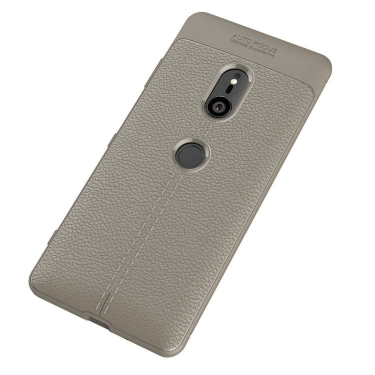 Litchi Texture TPU Shockproof Case for Sony Xperia XZ3