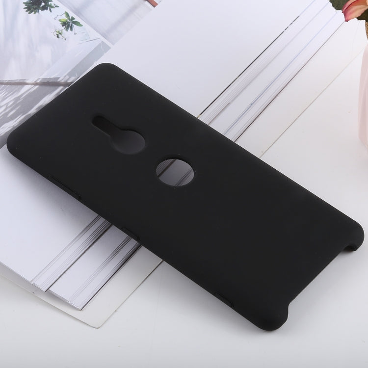 Solid Color Liquid Silicone Shockproof Soft Case for Sony Xperia XZ3