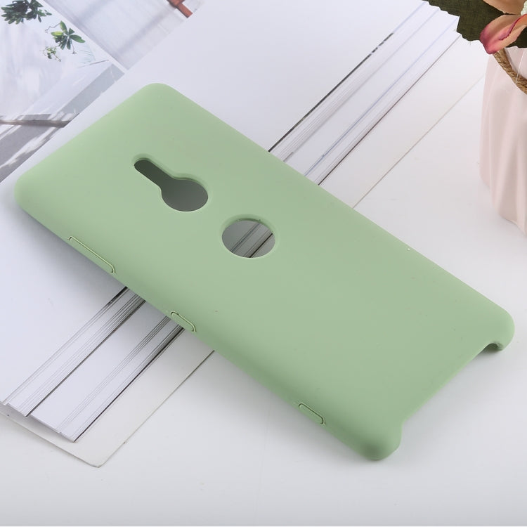 Solid Color Liquid Silicone Shockproof Soft Case for Sony Xperia XZ3