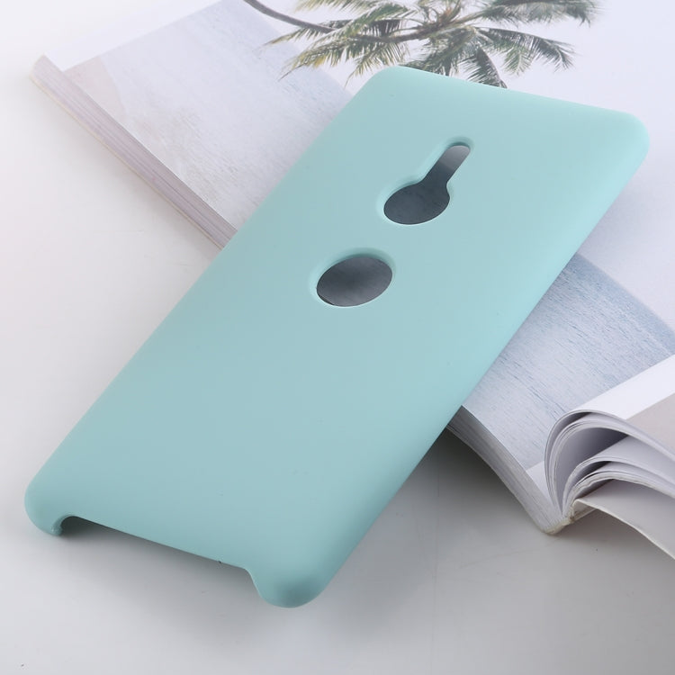 Solid Color Liquid Silicone Shockproof Soft Case for Sony Xperia XZ3