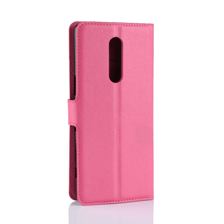 Litchi Texture Horizontal Flip Leather Case for Sony Xperia XZ4 / Xperia 1, with Wallet & Holder & Card Slots