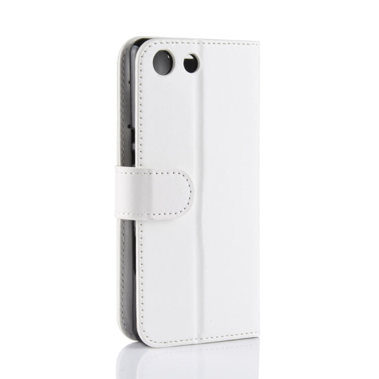 R64 Texture Single Fold Horizontal Flip Leather Case for Sony Xperia XZ4 Compact, with Holder & Wallet & Card Slots & Photo Frame