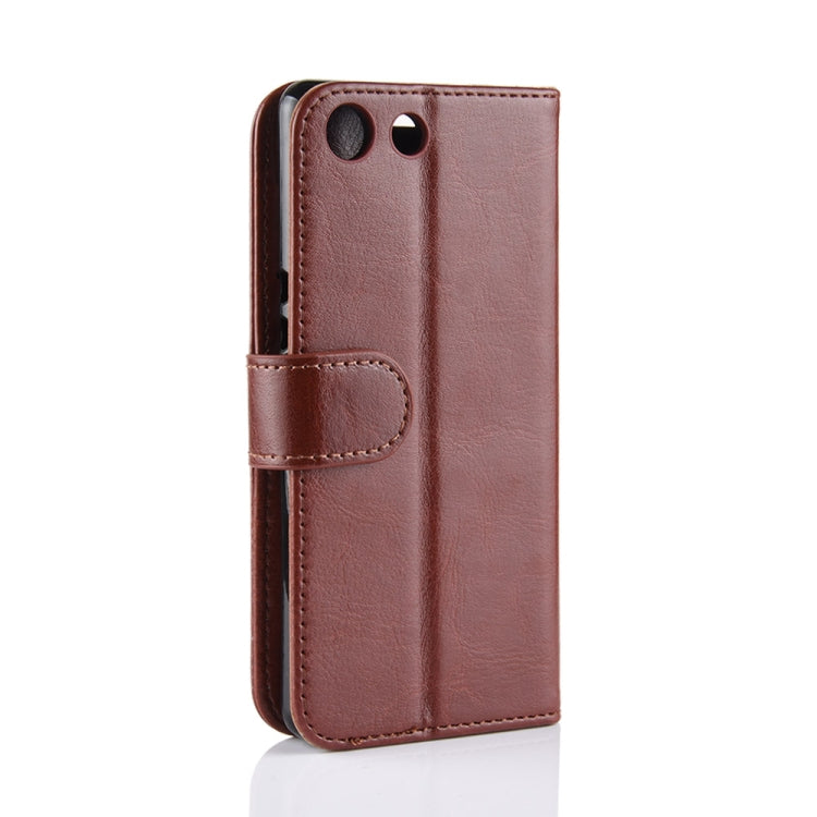 R64 Texture Single Fold Horizontal Flip Leather Case for Sony Xperia XZ4 Compact, with Holder & Wallet & Card Slots & Photo Frame