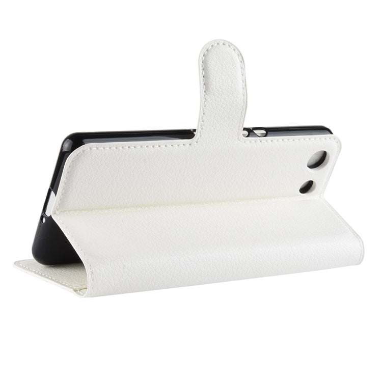 Litchi Texture Horizontal Flip Leather Case for Sony Xperia XZ4 Compact, with Wallet & Holder & Card Slots