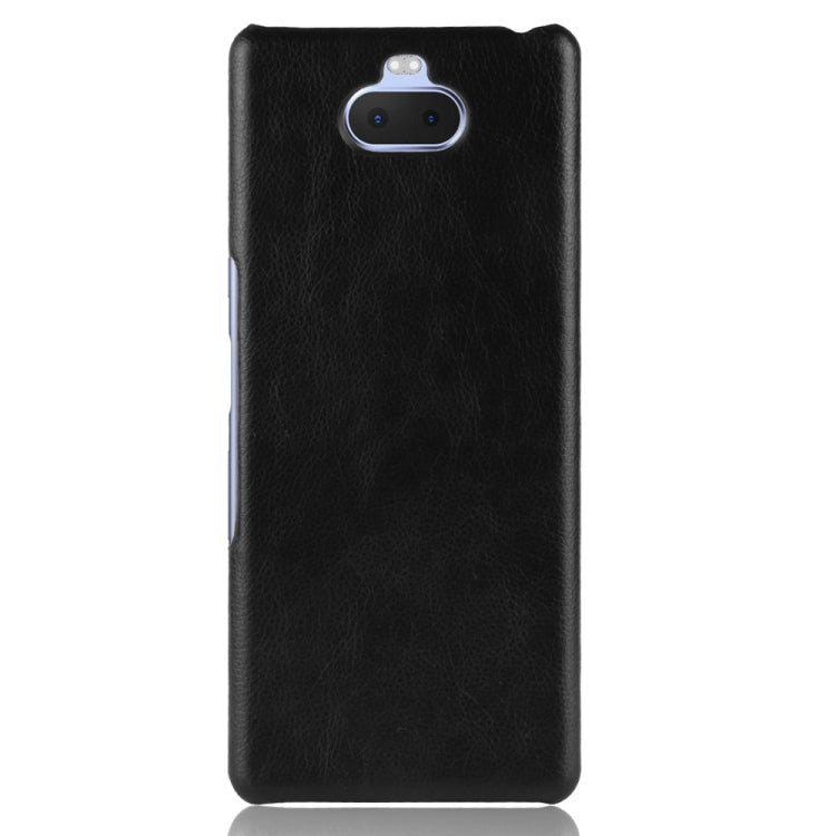 Shockproof Litchi Texture PC + PU Case for Sony Xperia 10