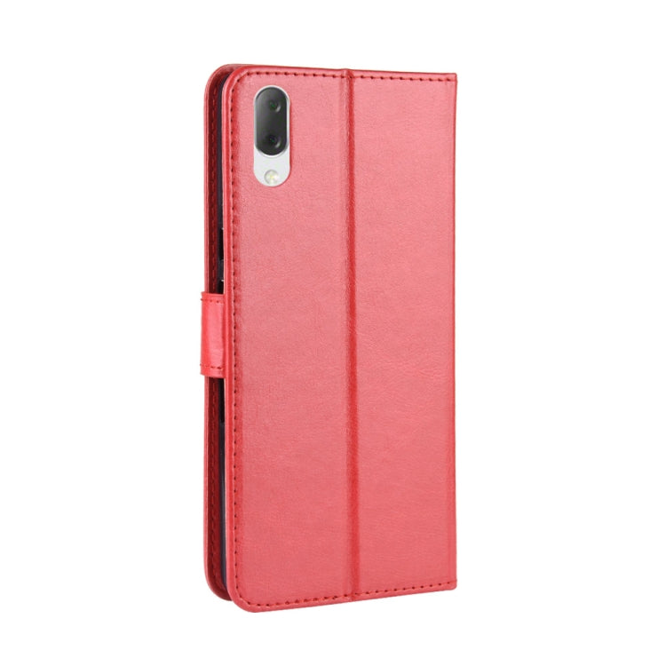 Retro Crazy Horse Texture Horizontal Flip Leather Case for Sony Xperia L3, with Holder & Card Slots & Wallet & Lanyard