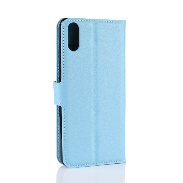 Litchi Texture Horizontal Flip Leather Case for Sony Xperia L3, with Wallet & Holder & Card Slots