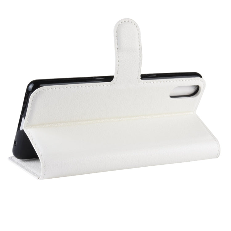 Litchi Texture Horizontal Flip Leather Case for Sony Xperia L3, with Wallet & Holder & Card Slots