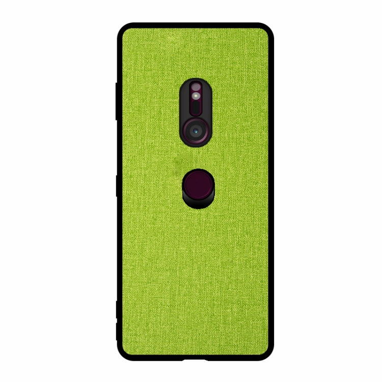 Shockproof Cloth Texture PC+ TPU Protective Case for Sony Xperia XZ3