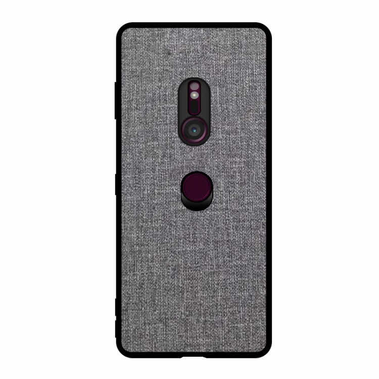 Shockproof Cloth Texture PC+ TPU Protective Case for Sony Xperia XZ3