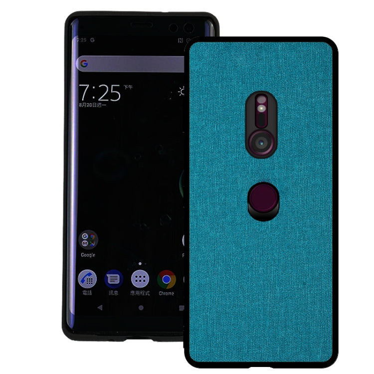 Shockproof Cloth Texture PC+ TPU Protective Case for Sony Xperia XZ3