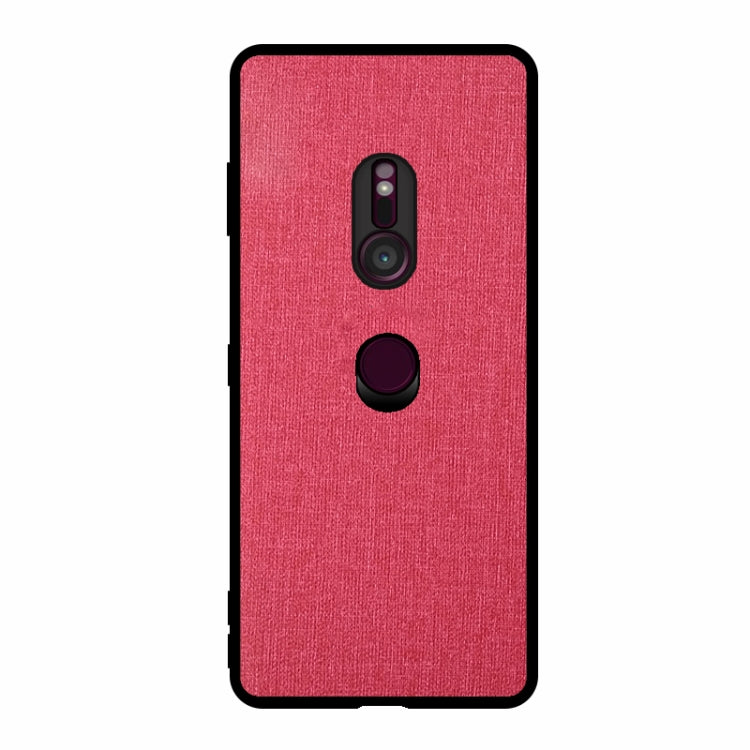 Shockproof Cloth Texture PC+ TPU Protective Case for Sony Xperia XZ3