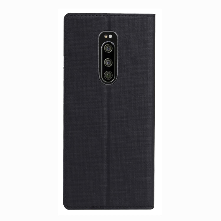 ViLi Texture PU Leather Case for SONY Xperia 1 / Sony Xperia XZ4 ,with Holder & Card Slots & Wallet