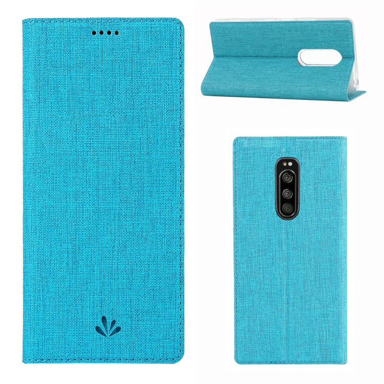 ViLi Texture PU Leather Case for SONY Xperia 1 / Sony Xperia XZ4 ,with Holder & Card Slots & Wallet
