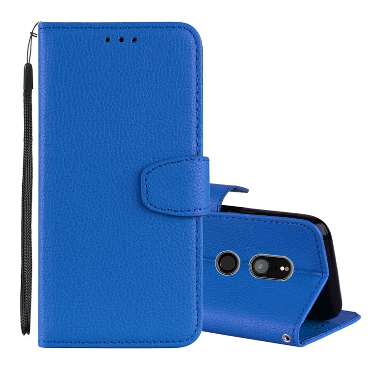 Litchi Texture Horizontal Flip Leather Case for Sony Xperia XZ2 , with Wallet & Holder & Card Slots & Lanyard