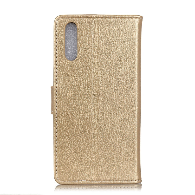 Litchi Texture Horizontal Flip Leather Case for Sony Xperia L3, with Holder & Card Slots & Photo Frame