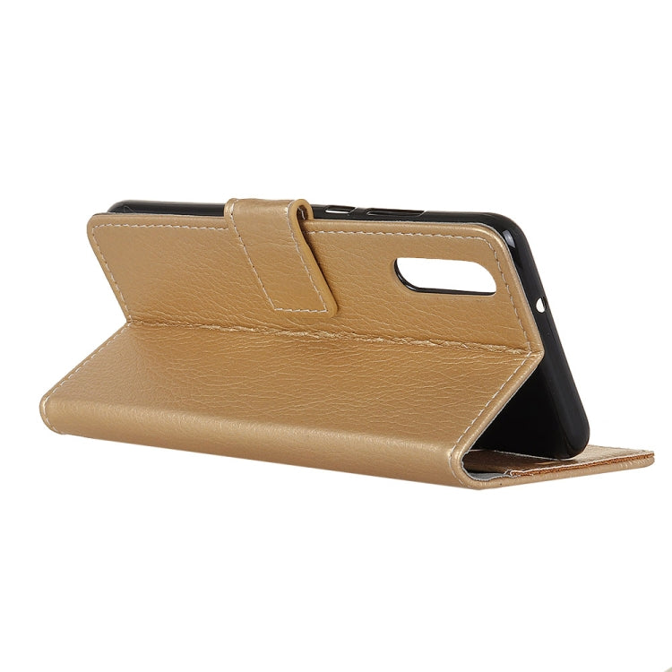 Litchi Texture Horizontal Flip Leather Case for Sony Xperia L3, with Holder & Card Slots & Photo Frame