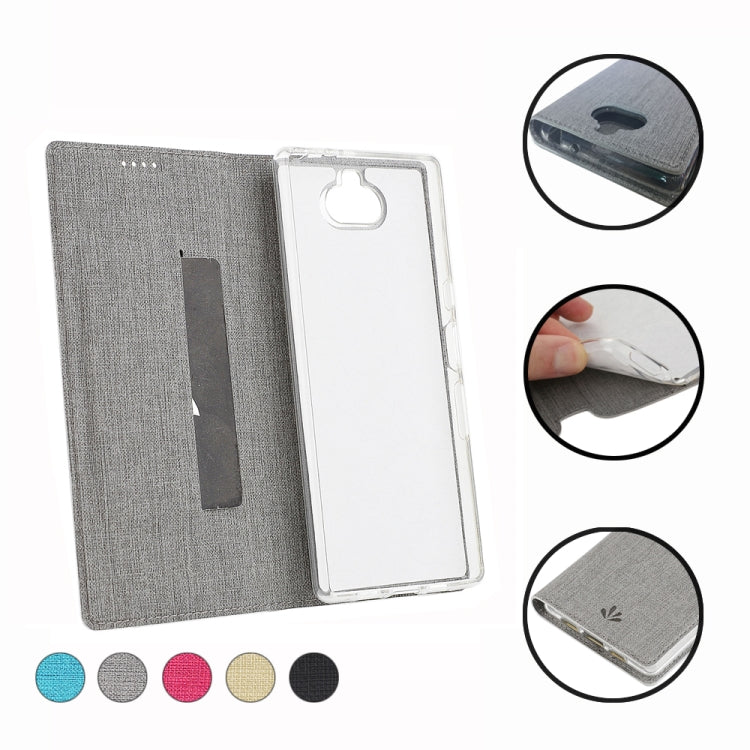 ViLi DMX Multifunctional Horizontal Flip Leather Case for Sony Xperia 10 Plus, with Card Slot & Holder