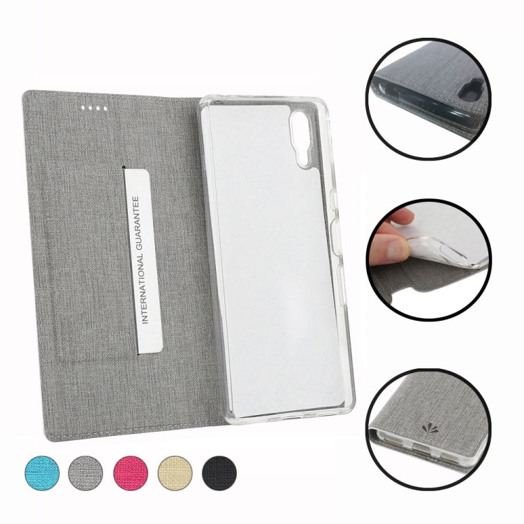 ViLi DMX Multifunctional Horizontal Flip Leather Case for Sony Xperia L3, with Card Slot & Holder