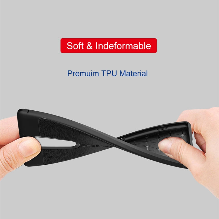 Litchi Texture TPU Shockproof Case for Sony Xperia XZ4 / Xperia 1