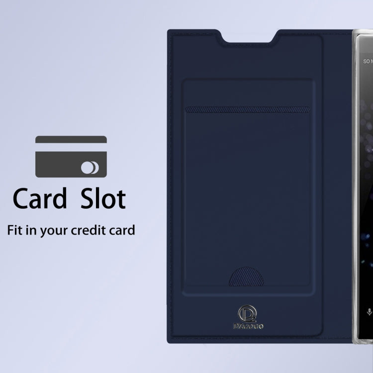 DZGOGO ISKIN Series Slight Frosted PU+ TPU Case for Sony Xperia XA2 Plus