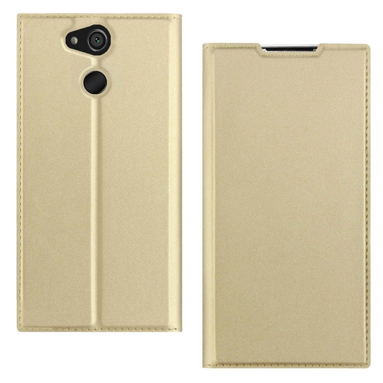 DZGOGO ISKIN Series Slight Frosted PU+ TPU Case for Sony Xperia XA2 Plus