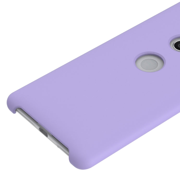 Solid Color Liquid Silicone Dropproof Protective Case for Sony Xperia XZ3