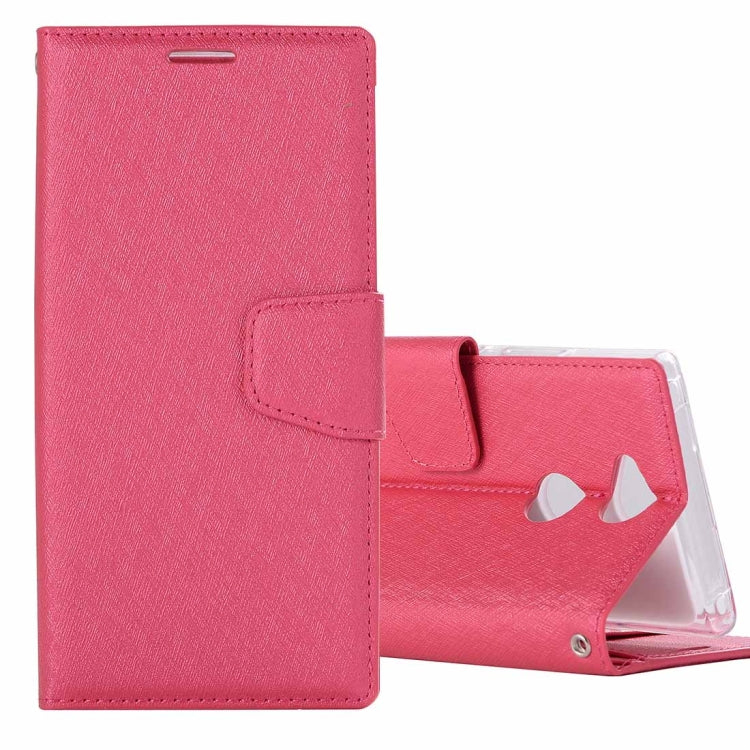 For Sony Xperia XA2 Ultra Silk Texture Horizontal Flip Leather Case with Holder & Card slots & Wallet & Photo Frame