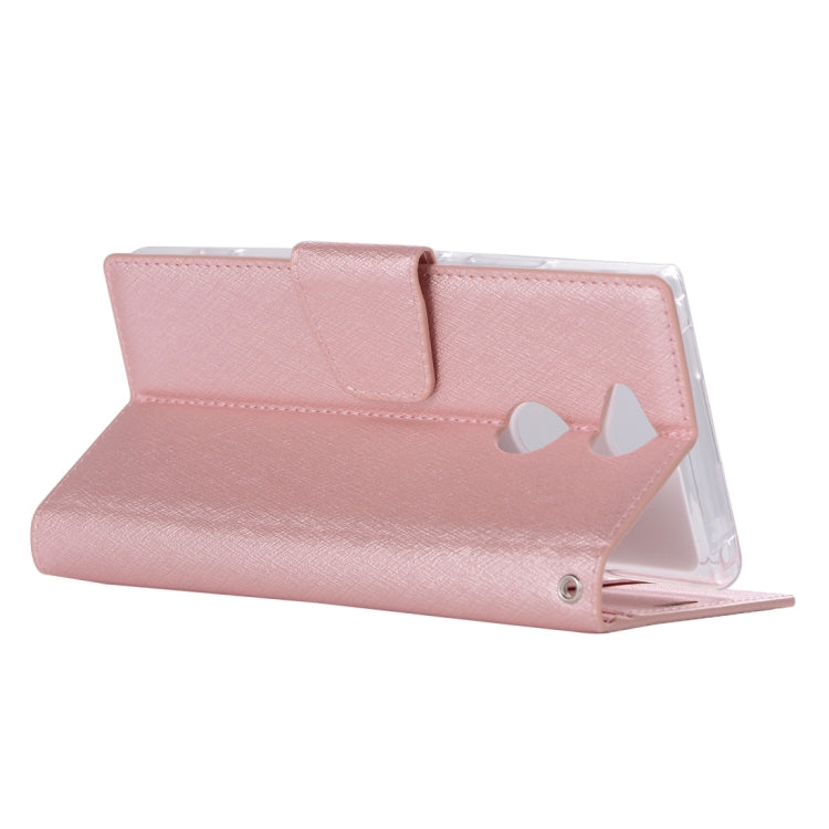 For Sony Xperia XA2 Ultra Silk Texture Horizontal Flip Leather Case with Holder & Card slots & Wallet & Photo Frame