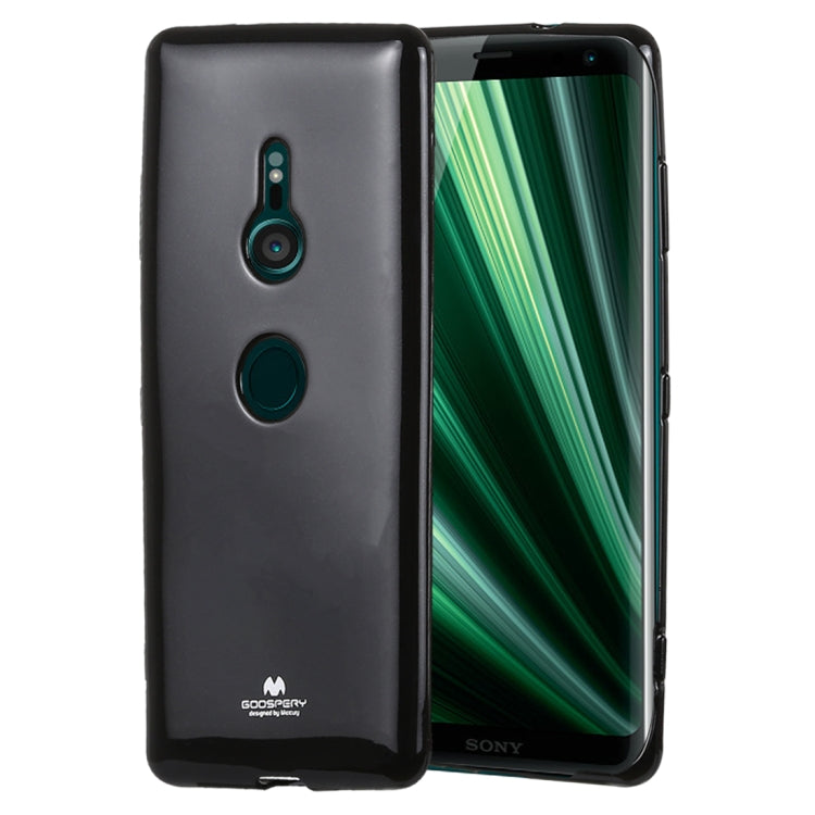 GOOSPERY I JELLY METAL TPU Protective Case for Sony Xperia XZ3