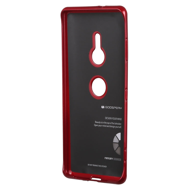 GOOSPERY I JELLY METAL TPU Protective Case for Sony Xperia XZ3