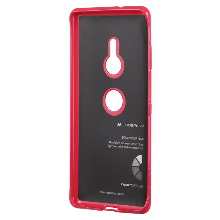 GOOSPERY I JELLY METAL TPU Protective Case for Sony Xperia XZ3