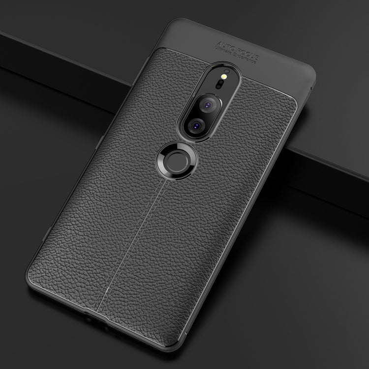 Litchi Texture TPU Case for Sony Xperia XZ2 Premium
