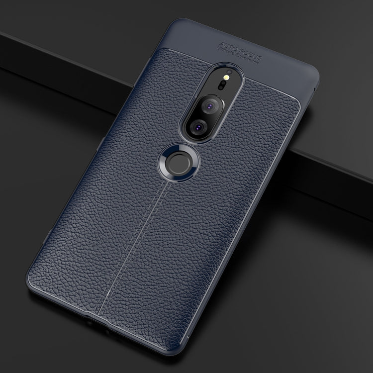 Litchi Texture TPU Case for Sony Xperia XZ2 Premium