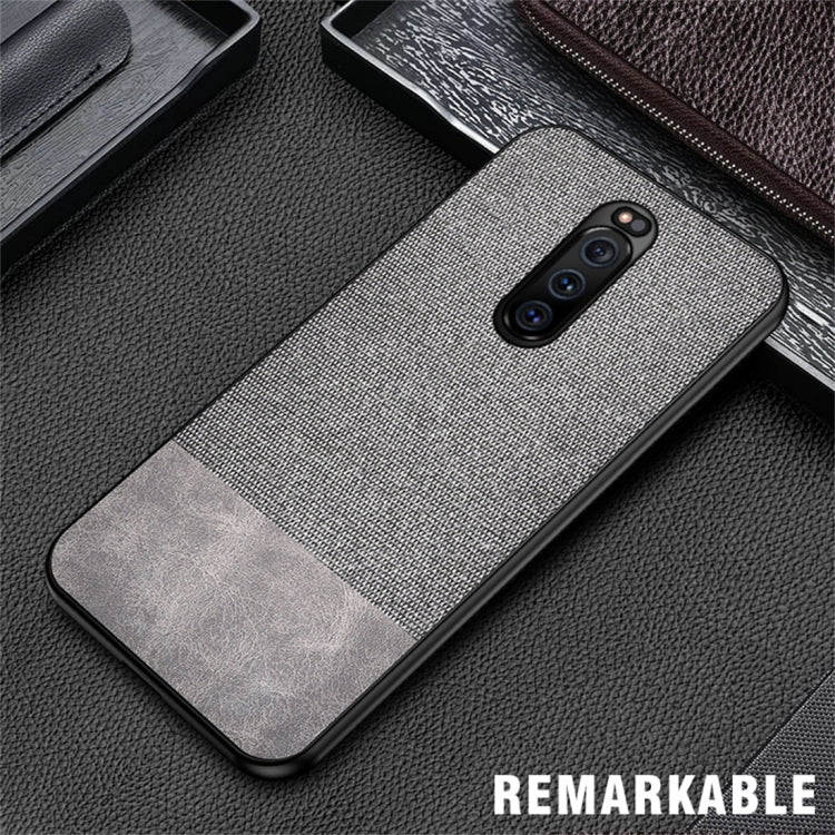 Shockproof Splicing PU + Cloth Protective Case for Sony Xperia 1