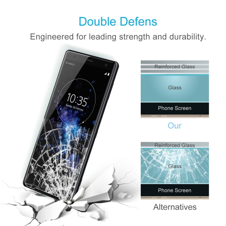 0.26mm 9H 2.5D Tempered Glass Film for Sony Xperia XZ2 Premium