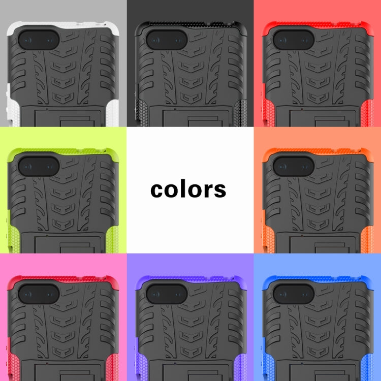 Tire Texture TPU+PC Shockproof Case for Sony Xperia XZ4 Compact, with Holder