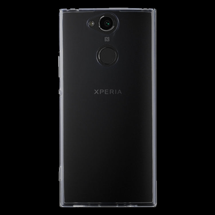 50 PCS for Sony Xperia XA2 0.75mm Ultra-thin Transparent TPU Protective Case