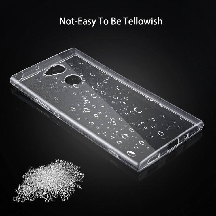 50 PCS for Sony Xperia XA2 Ultra 0.75mm Ultra-thin Transparent TPU Protective Case