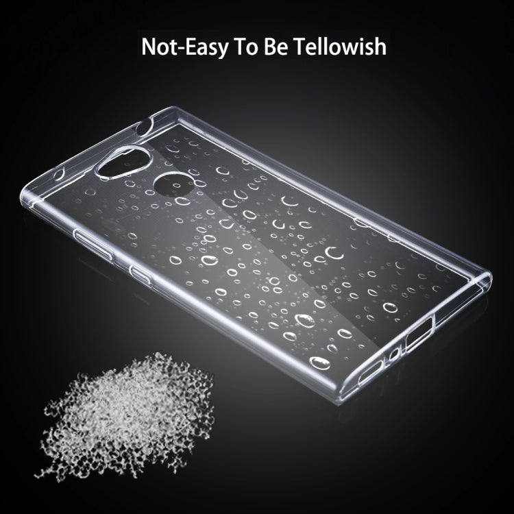 For Sony Xperia L2 0.75mm Ultra-thin Transparent TPU Protective Case(Transparent)