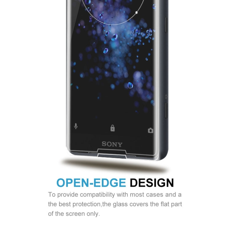 2 PCS for Sony Xperia XZ2 0.3mm 9H Surface Hardness 3D Explosion-proof Tempered Glass Screen Film