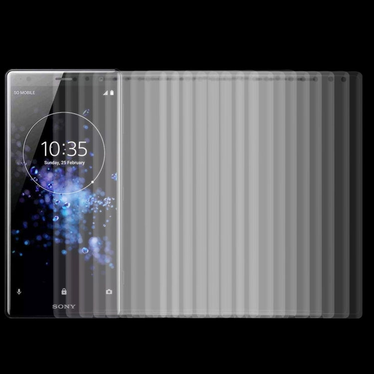 100 PCS for Sony Xperia XZ2 Compact 0.3mm 9H Surface Hardness 3D Explosion-proof Tempered Glass Screen Film