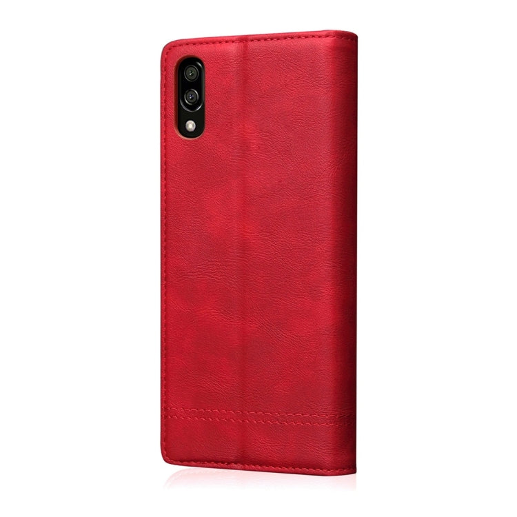 Casual Style Retro Crazy Horse Texture Horizontal Flip Leather Case for Sony Xperia L3, with Card Slots & Holder & Wallet