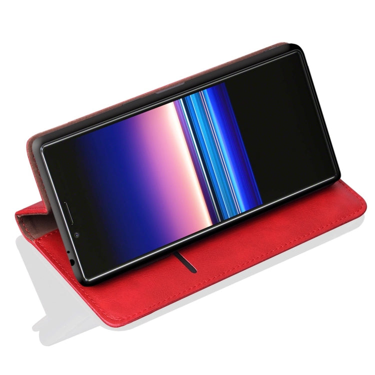 Casual Style Retro Crazy Horse Texture Horizontal Flip Leather Case for Sony Xperia L3, with Card Slots & Holder & Wallet