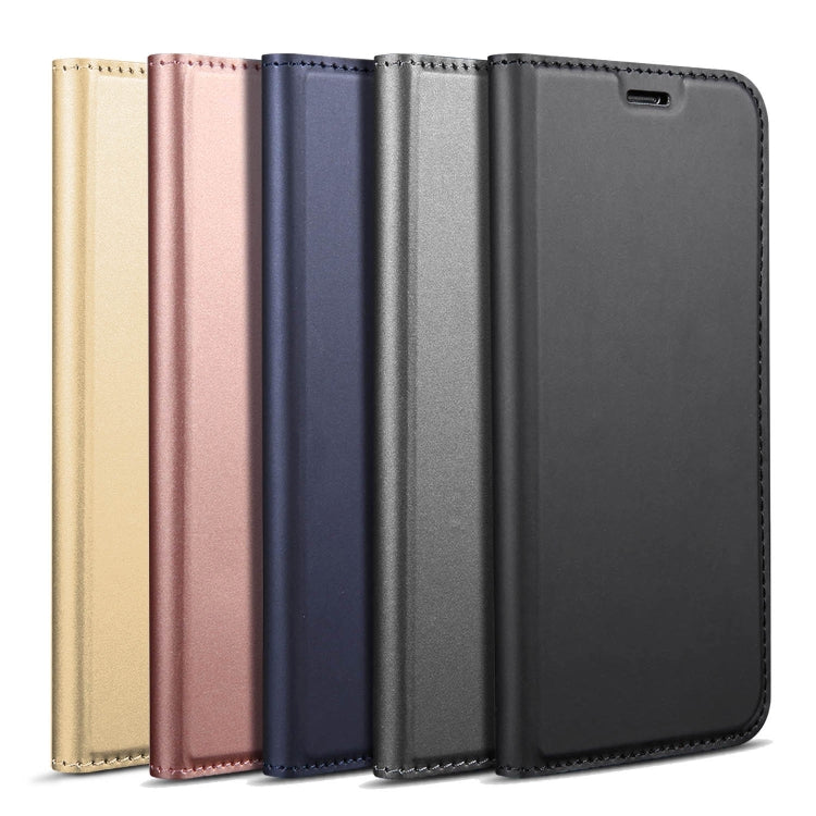 DZGOGO ISKIN Series Slight Frosted PU+ TPU Case for Sony Xperia XZ2