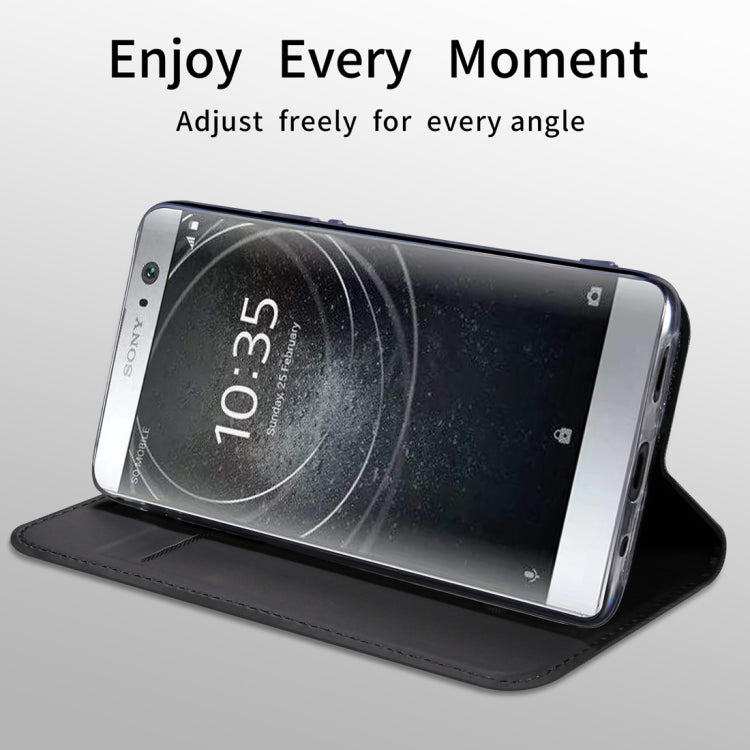 DZGOGO ISKIN Series Slight Frosted PU+ TPU Case for Sony Xperia XA2