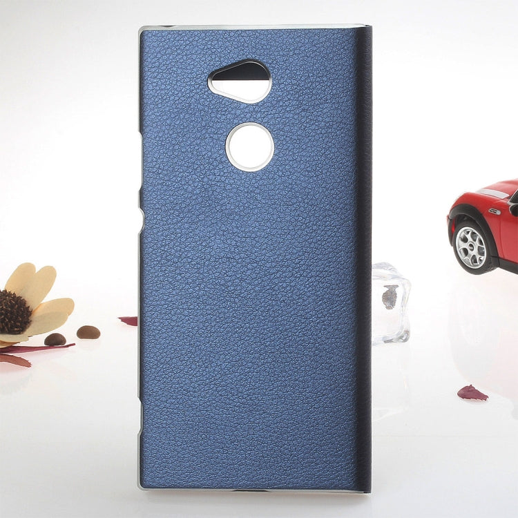 For Sony Xperia XA2 Ultra Litchi Texture Horizontal Flip Leather Case with Call Display ID