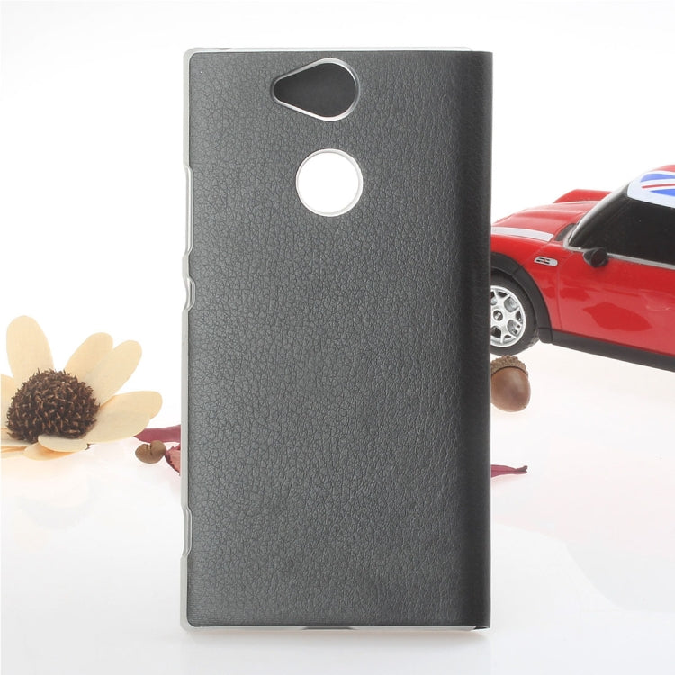 For Sony Xperia XA2 Litchi Texture Horizontal Flip Leather Case with Call Display ID